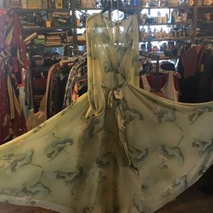 Vintage Mint Green  Dress